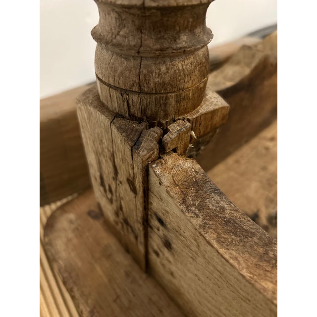 Late 19th French Oak Draper’s Table For Sale - Image 9 of 12