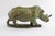 Original James Tandi Signed Verdite Shona Stone Rhinoceros Sculpture, Large For Sale In Dallas - Image 6 of 14