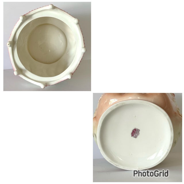 Rare - Ucagco "Prince Boy" Ceramic Cookie Jar Japan Vintage MCM For Sale - Image 9 of 12