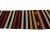 Vintage Striped Kilim Runner-2′10″ × 9′10″ For Sale - Image 4 of 7