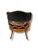 1970s Set of 2-Black Leather Club Chairs For Sale In Los Angeles - Image 6 of 6