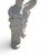 Italian Classical Marble Pedestals with Sculpted Figures, 1980, Set of 2 For Sale - Image 9 of 14