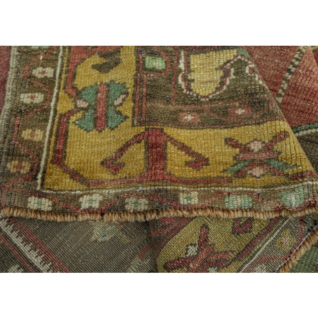 Turkish Vintage Rug 4'7" x 8'2" #20832 For Sale In Houston - Image 6 of 8
