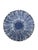 Blue Japanese Hand Painted Blue & White Porcelain Soup Bowls With Botanical Leaf Pattern - Set of 6 For Sale - Image 8 of 10