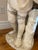 Emil Wolff Carved Marble Child Young Girl Flower 1800s Sculpture For Sale - Image 6 of 13