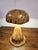 Handcrafted Oak Mushroom Table Lamp, 2010s For Sale - Image 17 of 18