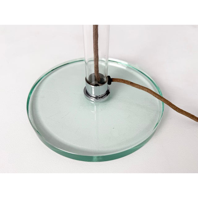 Silver Bauhaus Table Lamp by Carl Jacob Jucker for Imago DP, Italy, 1960s For Sale - Image 8 of 11