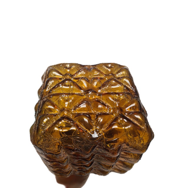 Vintage Figurative Glass Hanging Lamp, Poland, 1970s For Sale - Image 6 of 10