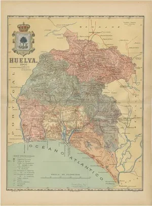 A Cartographic Presentation of Andalusias Atlantic Frontier, 1901