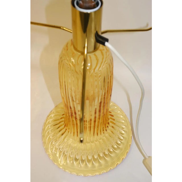 Mid-Century Modern Murano Glass Table Lamp For Sale - Image 11 of 13