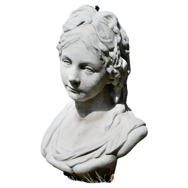 Large Bust of a Regency Lady, 1930 For Sale