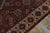 Textile Hand-Knotted Antique Persian Qashqai Rug in Red, Black, Blue Geometric Pattern For Sale - Image 7 of 8
