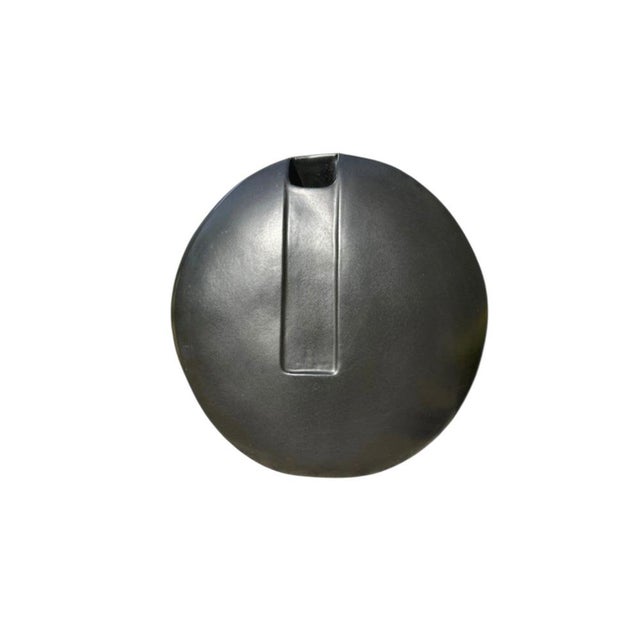 Ceramic Vase by Yves Mohy for Virebent, France, 1970s, in Very Good conditions. Designed 1970 to 1979 This piece has an...