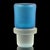 Mid-Century Modern Vintage Murano Ermanno Toso Satin Surface Blue Murrine Canes Italian Art Glass Decorative Decanter For Sale - Image 3 of 6