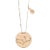 Own Your Story Virgo Astrological Pendant in Rose Gold For Sale