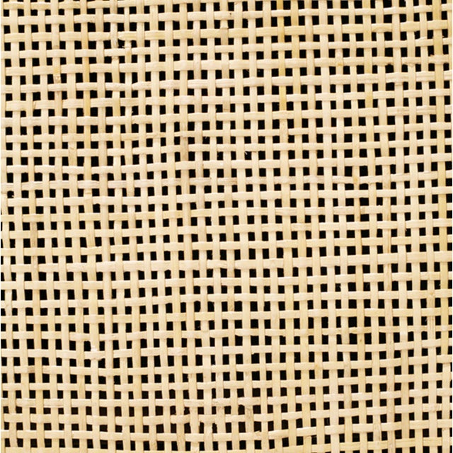 Worlds Away Matthew Izzo Home Macon Matte White Lacquer and Cane Four Door Cabinet With Brass Hardware For Sale - Image 4 of 4