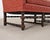 Wood English William and Mary Baroque Style Camel Hump Back Settee For Sale - Image 7 of 18