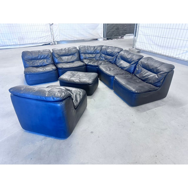 Modular Plus 144 Sofa from Walter Knoll, 1970s, Set of 7 For Sale - Image 17 of 18