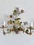 Vintage Florentine Style 2-Light Floral Tole Wall Sconces in Hand-Painted Polychrome Metal, 1960s, Set of 2 For Sale - Image 6 of 18