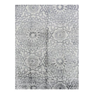 1990s Handwoven Contemporary Area Rug 8x10 For Sale