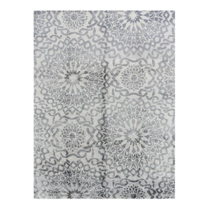 1990s Handwoven Contemporary Area Rug 8x10