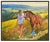 Contemporary Late 20th Century Afternoon Stroll, Howard Behrens For Sale - Image 3 of 6