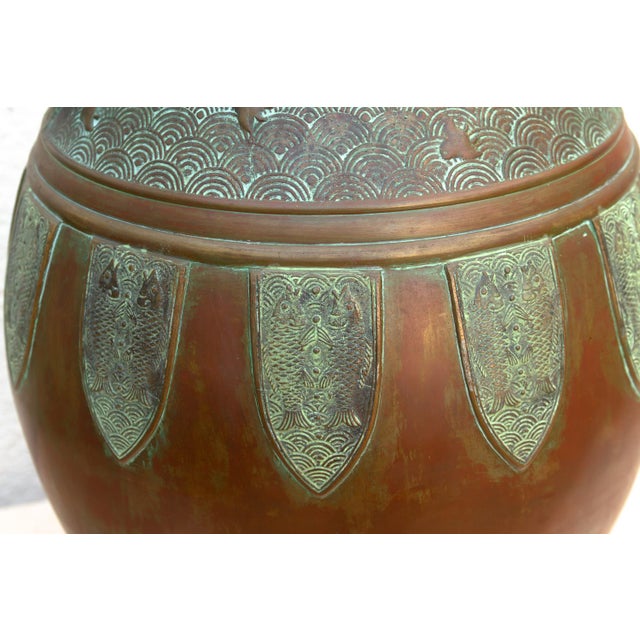 19th Century Chinese Archaistic Dragon Lamp For Sale - Image 9 of 12