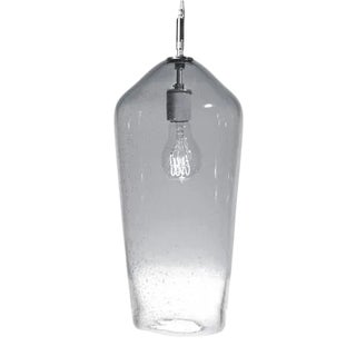 Comet Pendant Light from the Fizz Collection in Charcoal For Sale