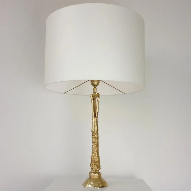 Bronze Table Lamp by Pierre Casenove for Fondica, France, 1990 For Sale - Image 11 of 13