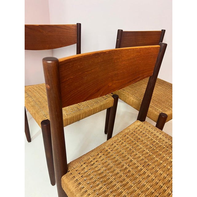 Poul Volther Teak Chairs by Poul Volther for Frem Rojle, Set of 4 For Sale - Image 4 of 11