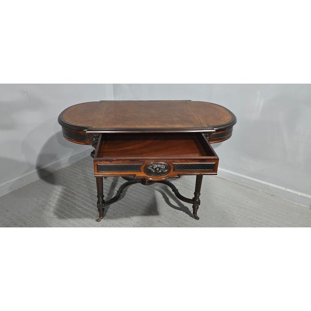 Library Desk or Side Table, 1850s For Sale - Image 11 of 18