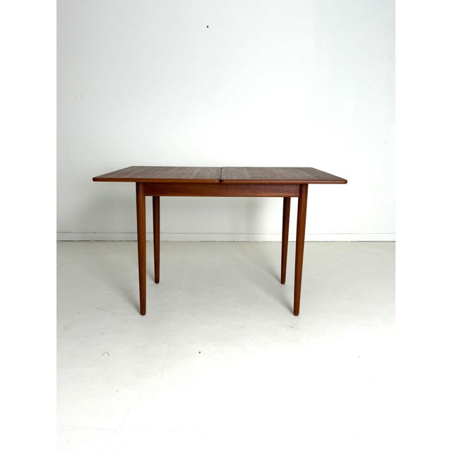Gold AT 306 Table by Hans J. Wegner for Andreas Tuck, 1950s For Sale - Image 8 of 14