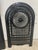 Late 19th Century Cast Iron Ornate Victorian Cast Iron Fireplace Insert and Summer Hood 27" X 21.25" For Sale In Mobile - Image 6 of 7
