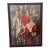 Dark Abstract Oil on Canvas Painting Norma Smith For Sale