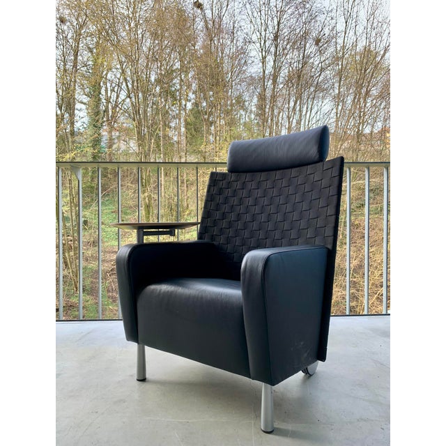 Postmodern Armchair with Side Table from Dietiker, 2000s For Sale - Image 17 of 18