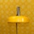 Large Yellow and Chrome Adjustable Gooseneck Floor Lamp, 1970s For Sale - Image 6 of 14
