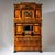 Large Empire secretary in the so-called Retour d’Égypte style, raised on blackened and partially gilded paw feet. The...