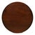 Industrial Bistro Table with Solid Walnut Top, 32 Inch Round For Sale - Image 9 of 12