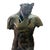 Dimensions: 74 cm wide, 120 cm high, 27 cm deep. Bronze. The depiction of Hercules is transformed into a modern,...