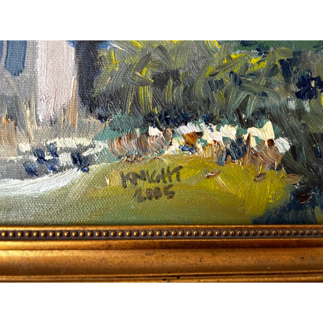 Realism Coastal Seascape Original Oil Painting, Ken Knight For Sale - Image 3 of 11