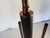 Dims.: 31.5" Diameter x 20"H Material: Bronze Origin: Italy Circa: 1970's Vintage (6) light fixture, unlacquered bronze...