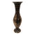 Vintage Indian Engraved Floral Metal Vase For Sale