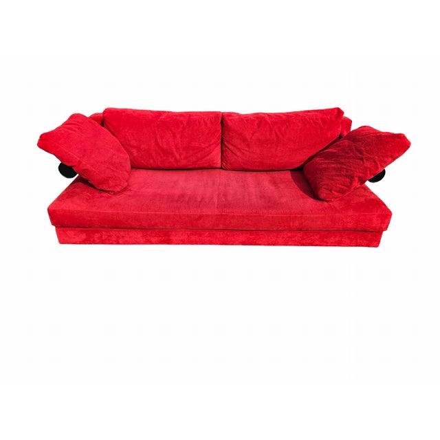 Black Italian Sita Sofa by Antonio Citterio for B&B Italia, 1980s For Sale - Image 8 of 18