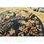 Antique Chinese - Peking Chinese Floral Blue 1920s Rug, Circa Date: 1920s. This exceptional round piece exemplifies the...