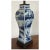Antique 19th Century Chinese Blue & White Porcelain Vase Decorated With Figures in Landscape Representing the Four Seasons Mounted as a Lamp For Sale In New York - Image 6 of 11