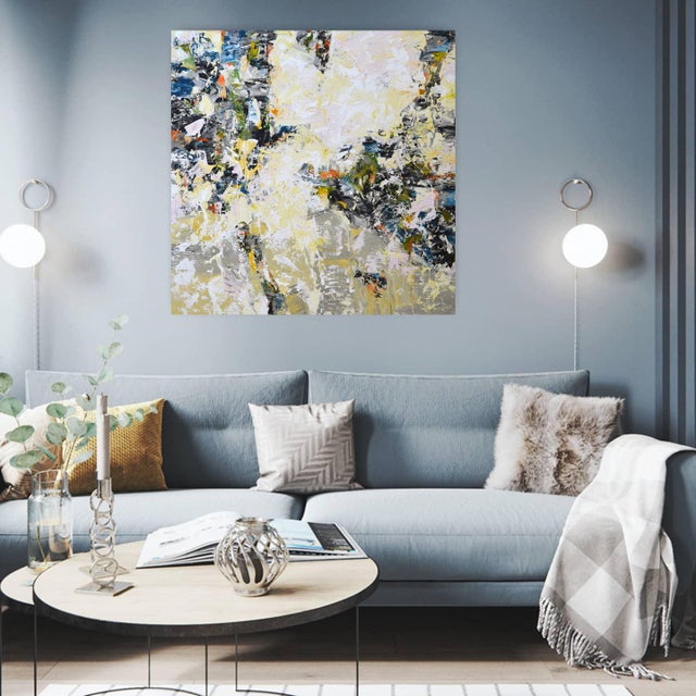 Abstraction 5.Modern Original Hand Painting. For Sale - Image 9 of 11