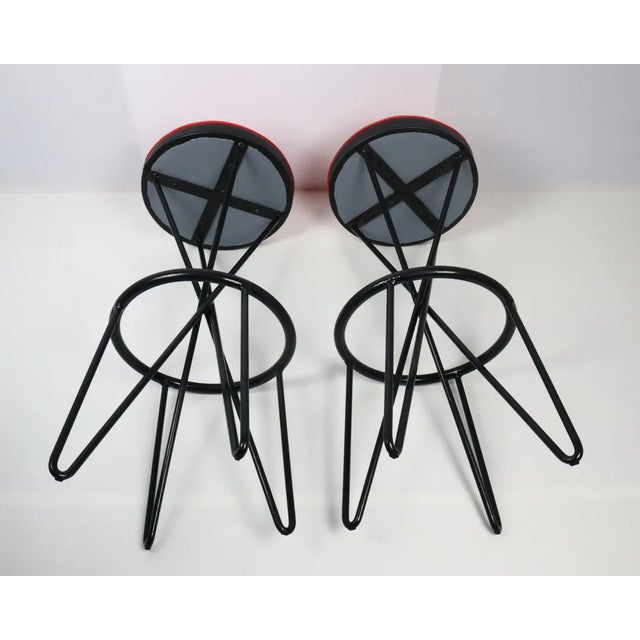 Set of Stools from Thonet, 1950s For Sale - Image 12 of 13
