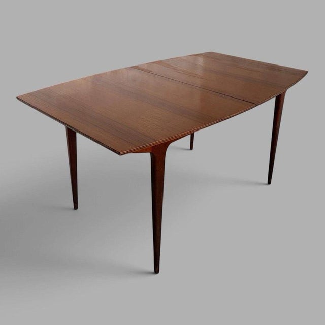 Teak Butterfly Extending Dining Table from McIntosh, 1960s For Sale - Image 10 of 10