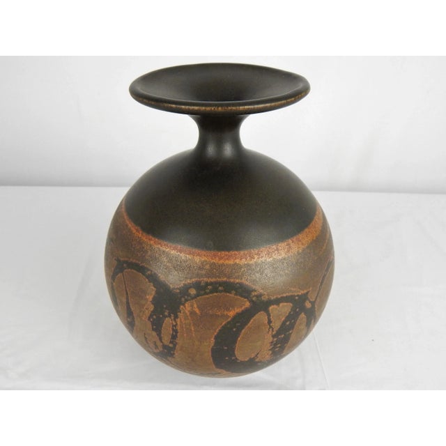 Ceramic Stoneware Vessel by Designs West California For Sale - Image 7 of 9
