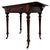Wood 19th Century English Freestanding Mahogany Writing Table For Sale - Image 7 of 12
